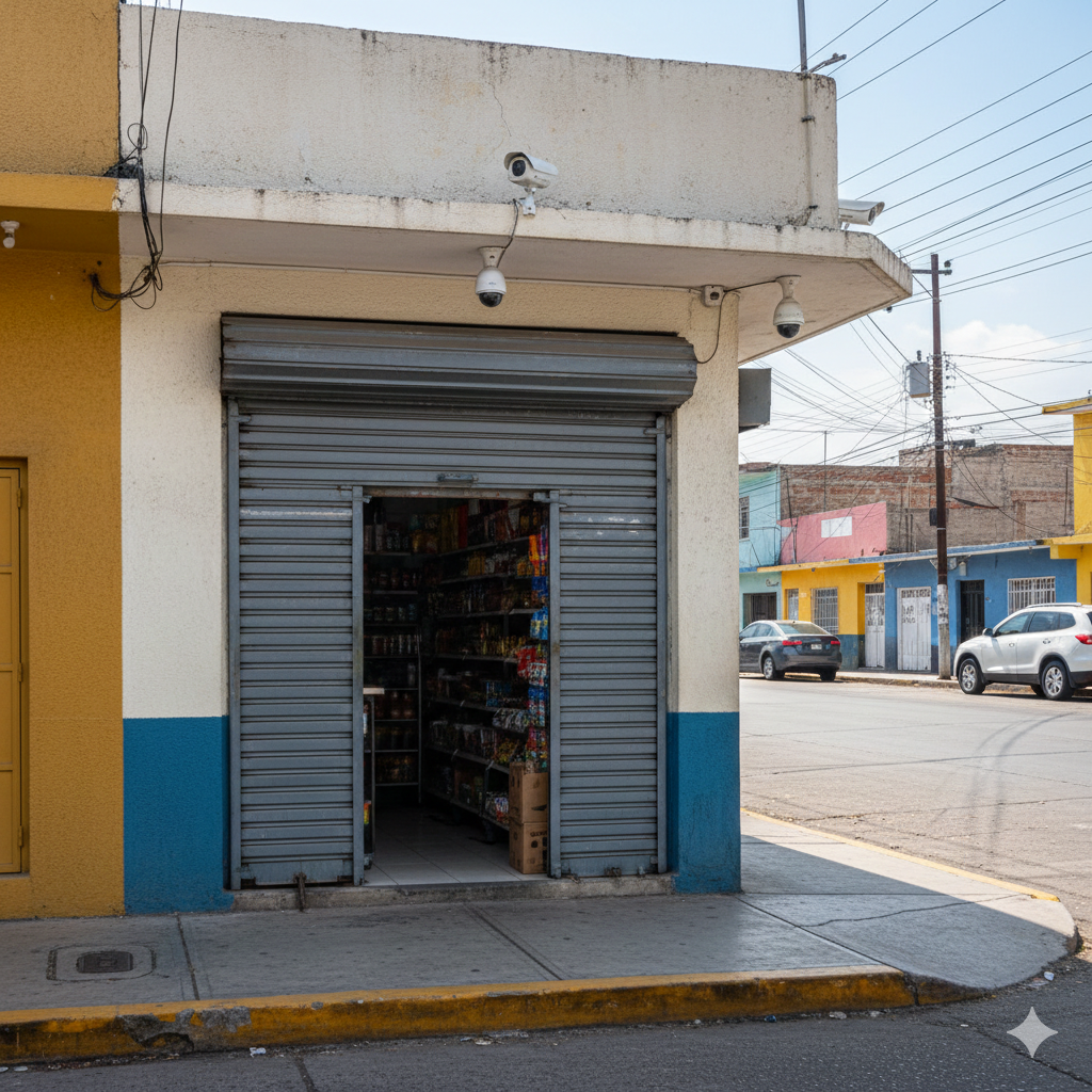 Instalación de cámaras de seguridad en negocio